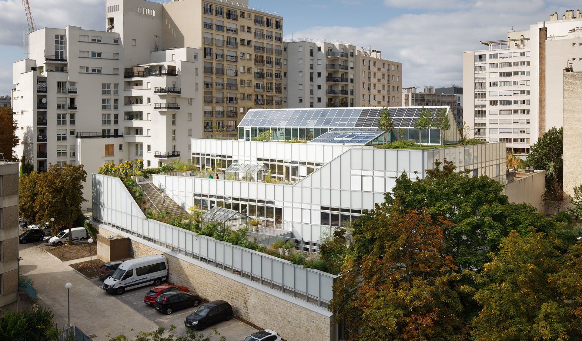 Architecture : deux bâtiments du 20e arrondissement en lice pour “l’Équerre d’argent”