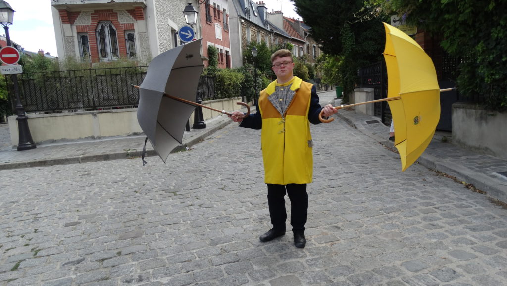 La collection "le parapluie est un parapluie véritable Cherbourg "