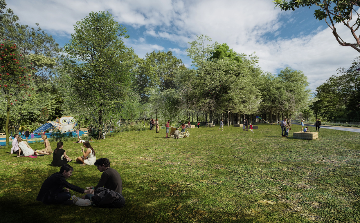 Une forêt urbaine pour 2024 dans le 20e arrondissement