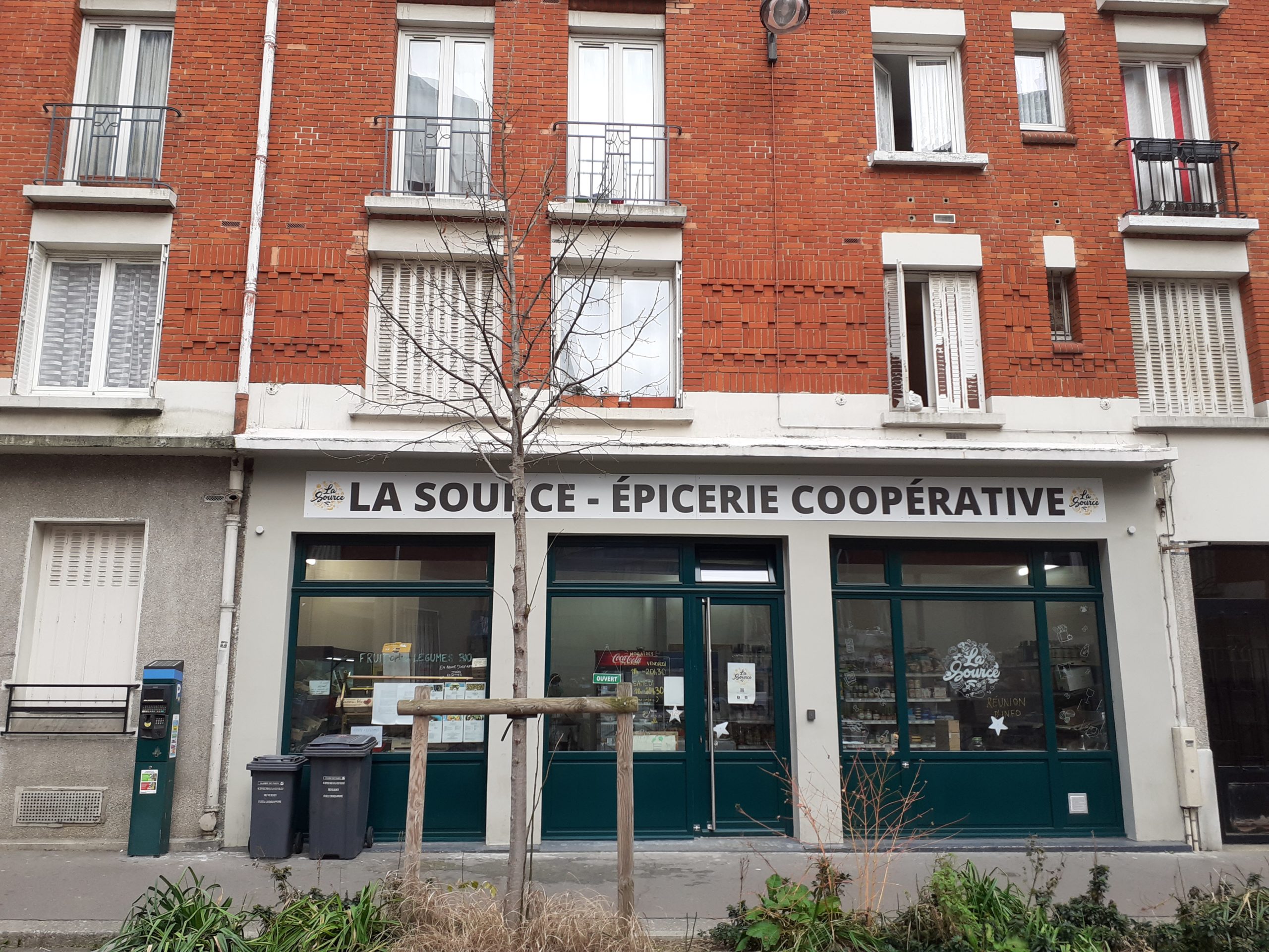 Des nouvelles de La Source, épicerie coopérative et solidaire installée dans le 20e