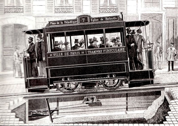 Au 19e siècle, l’histoire des premiers tramways dans le 20e arrondissement de Paris