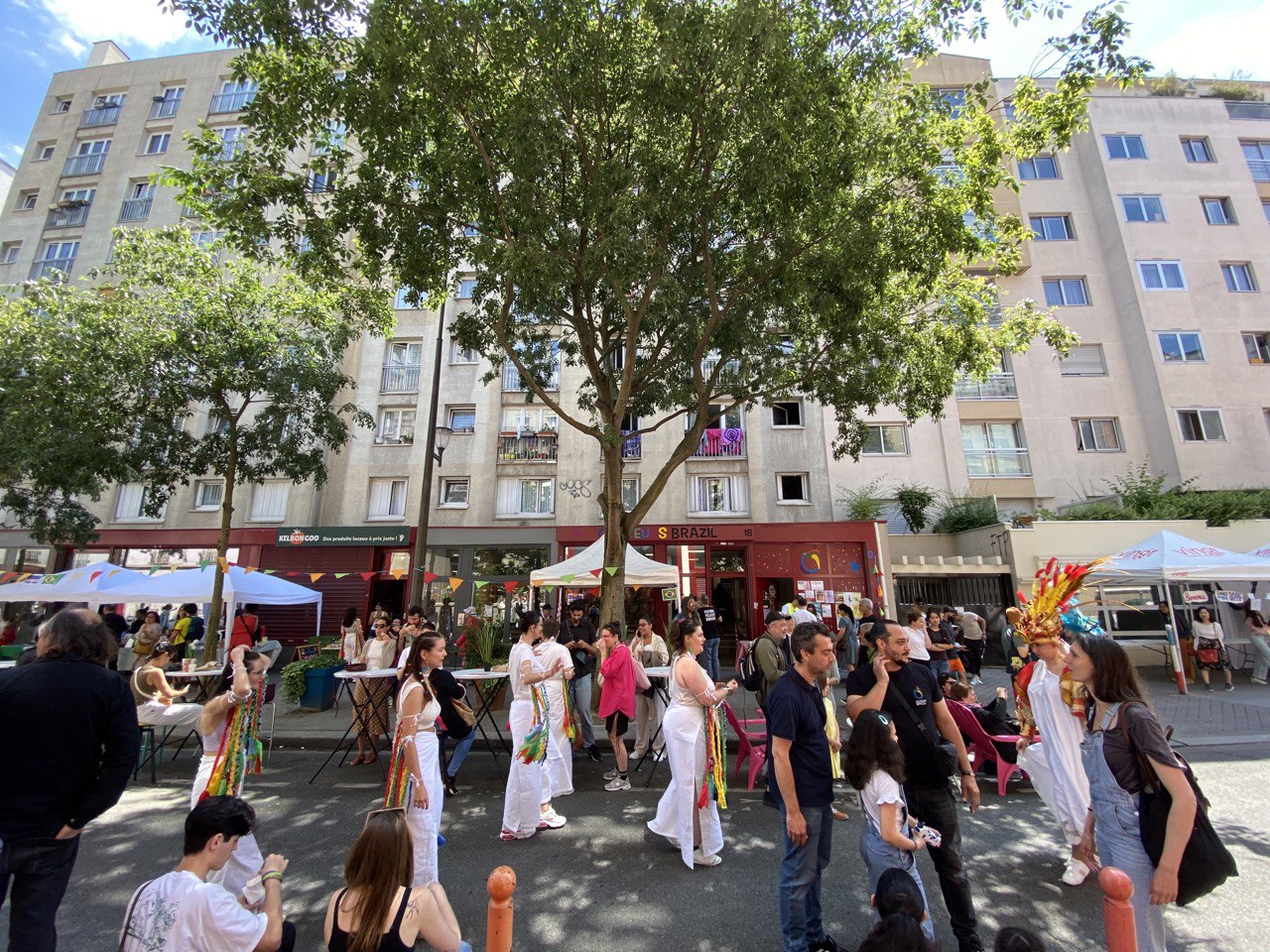 Festival Village Borrégo : l’association Couleurs Brazil fait danser la rue du Borrégo