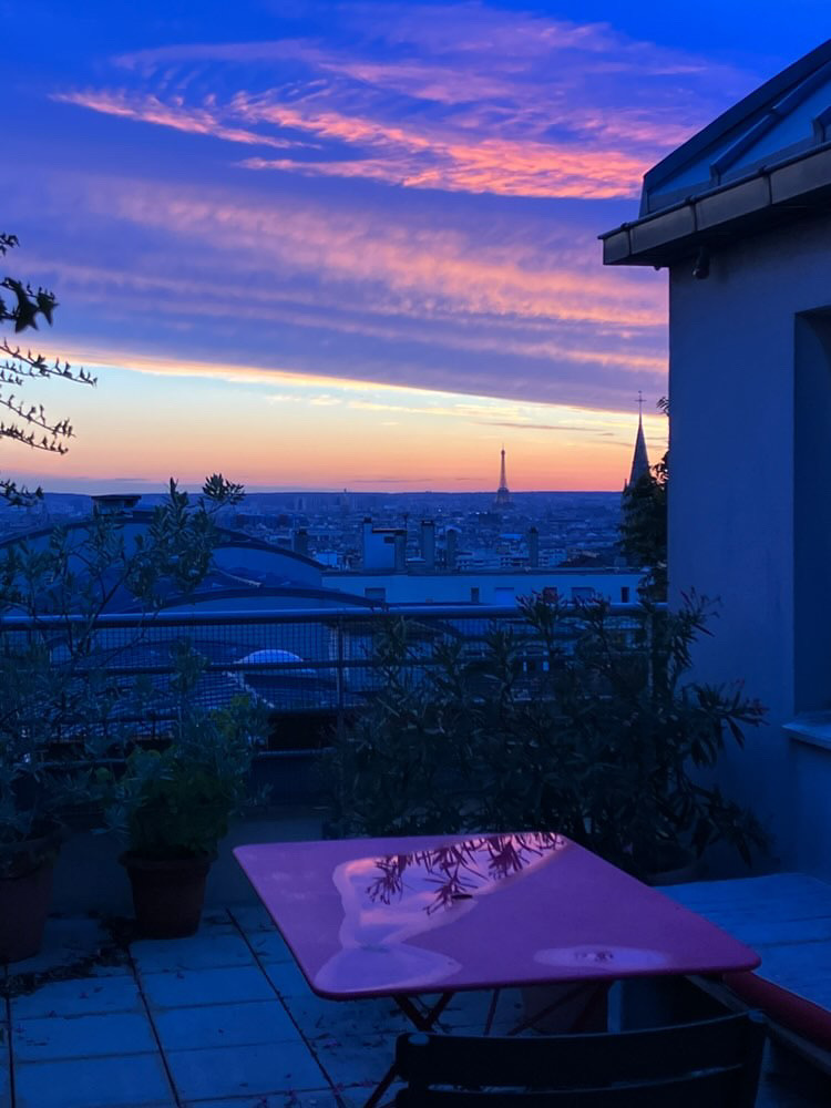 Le coucher de soleil et les bonnes adresses de Nicolas, habitant de Ménilmontant depuis 25 ans