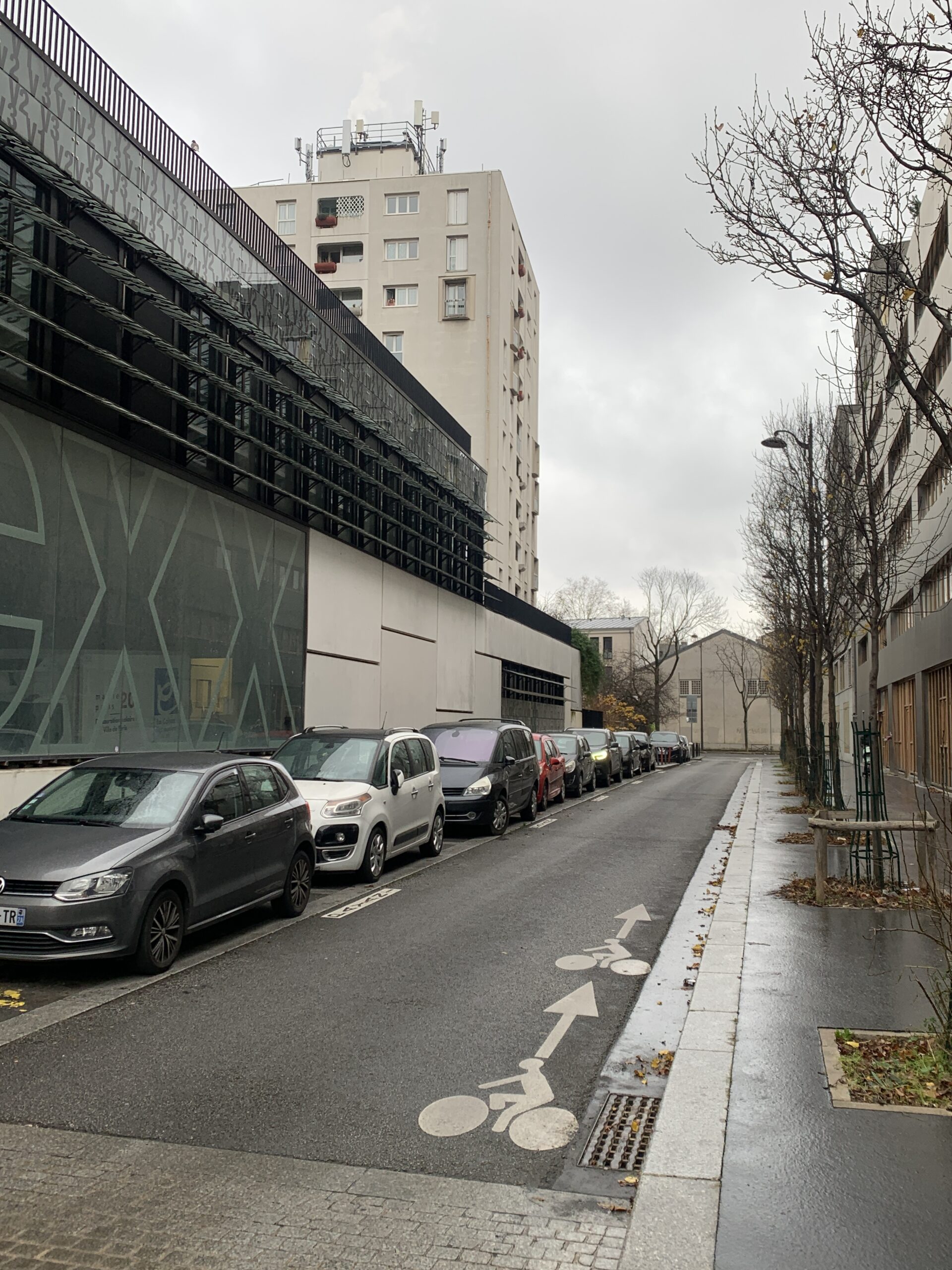 Une rue porte le nom des frères Caillebotte, Gustave et Martial, dans le 20e arrondissement de Paris