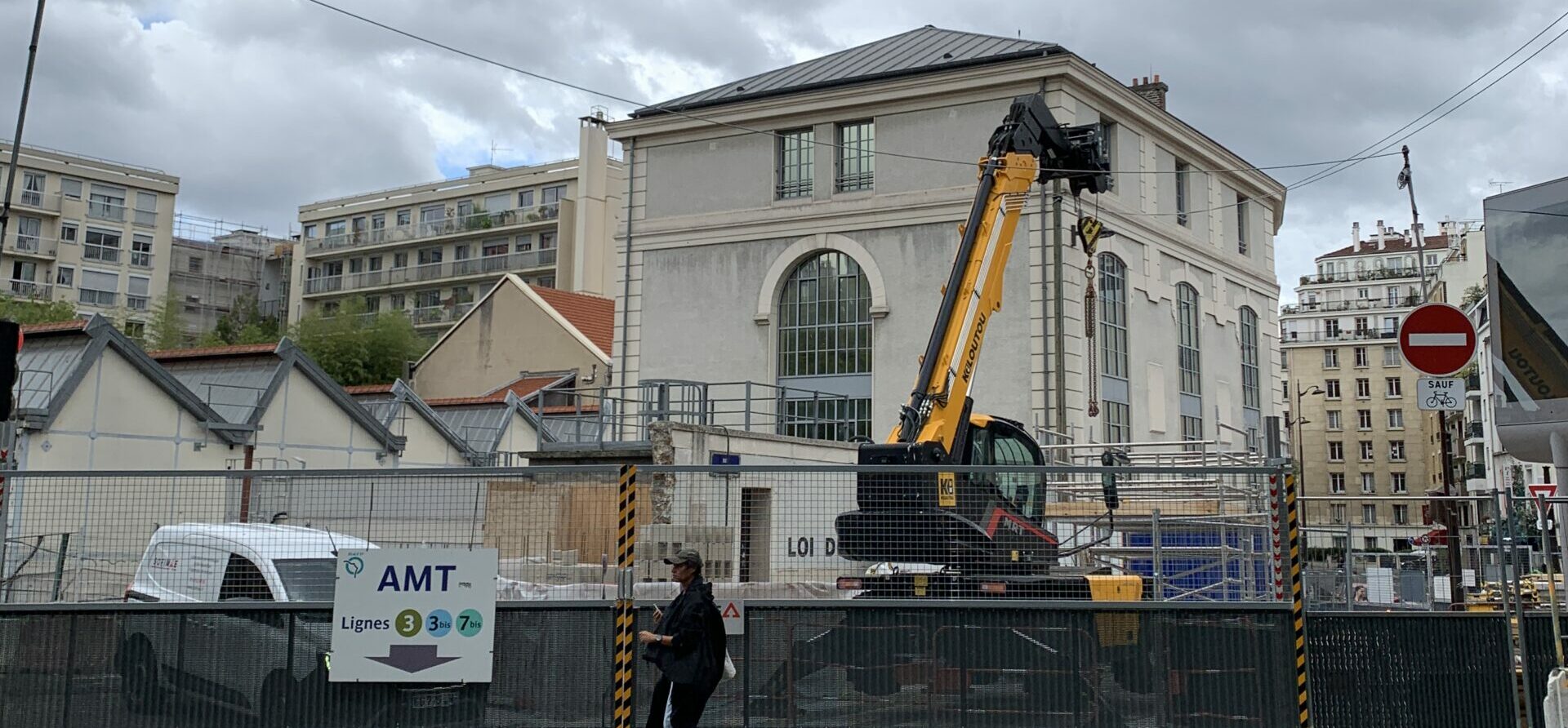 Réaménagement du site RATP de la rue Belgrand : les travaux ont débuté