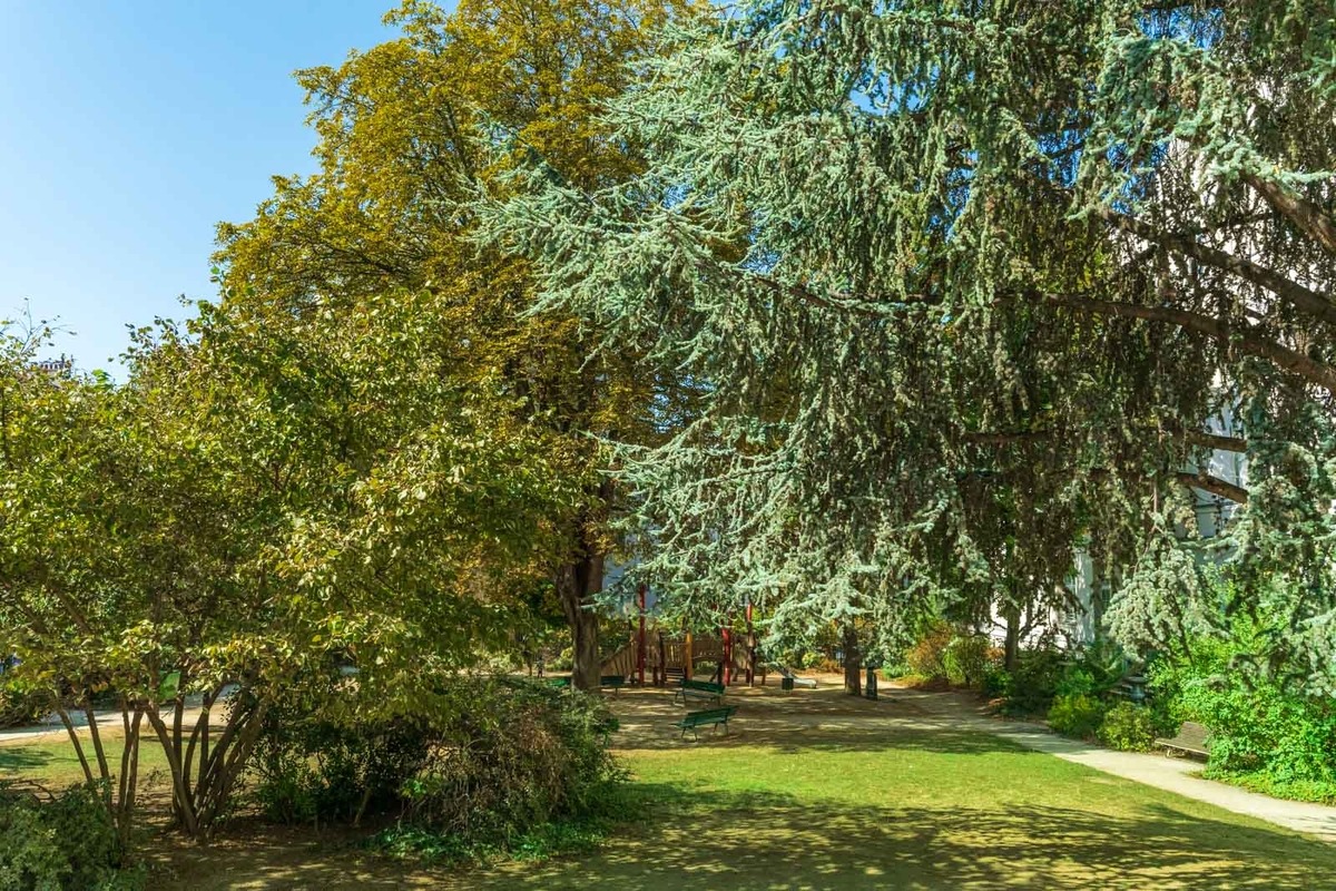 Ménilmontant : Jean-Michel Rosenfeld, nouveau nom du jardin du Pavillon Carré de Baudoin