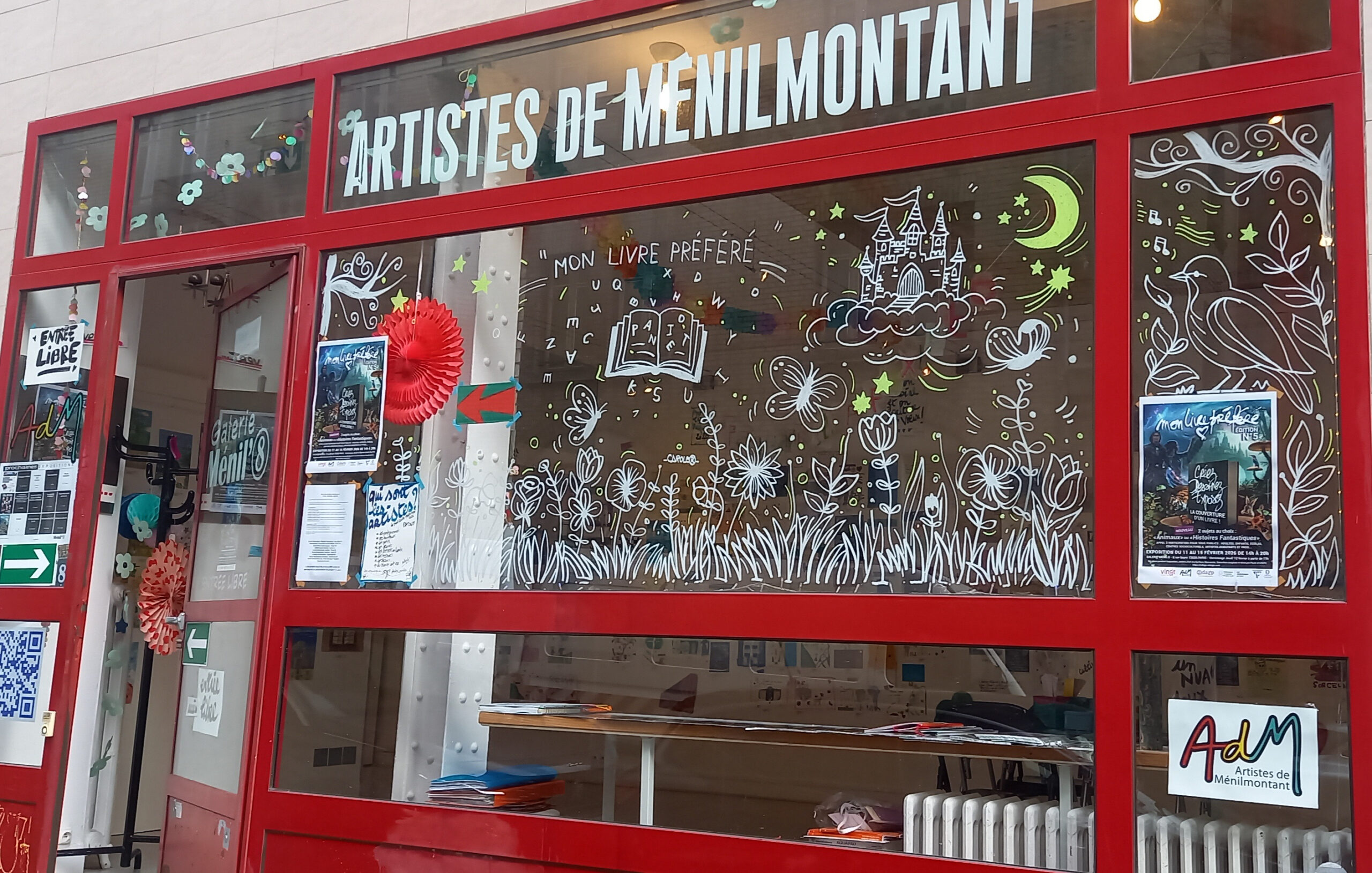 « Mon livre préféré » : un projet artistique et collaboratif, qui permet d&rsquo;être exposé dans une galerie à Ménilmontant