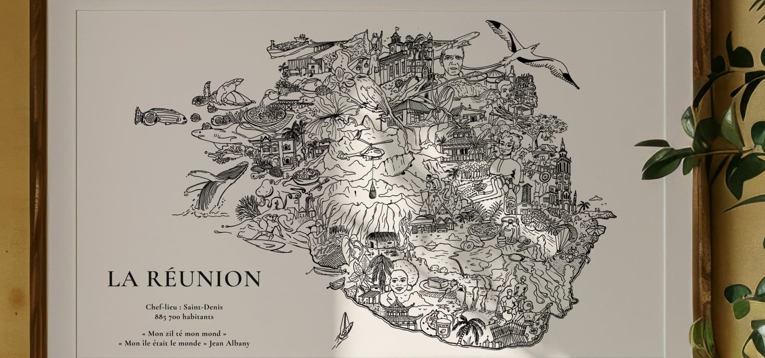 Les cartes de Gabin s’installent pour un mois chez Arkose à Nation (avec un vernissage le 4/11)