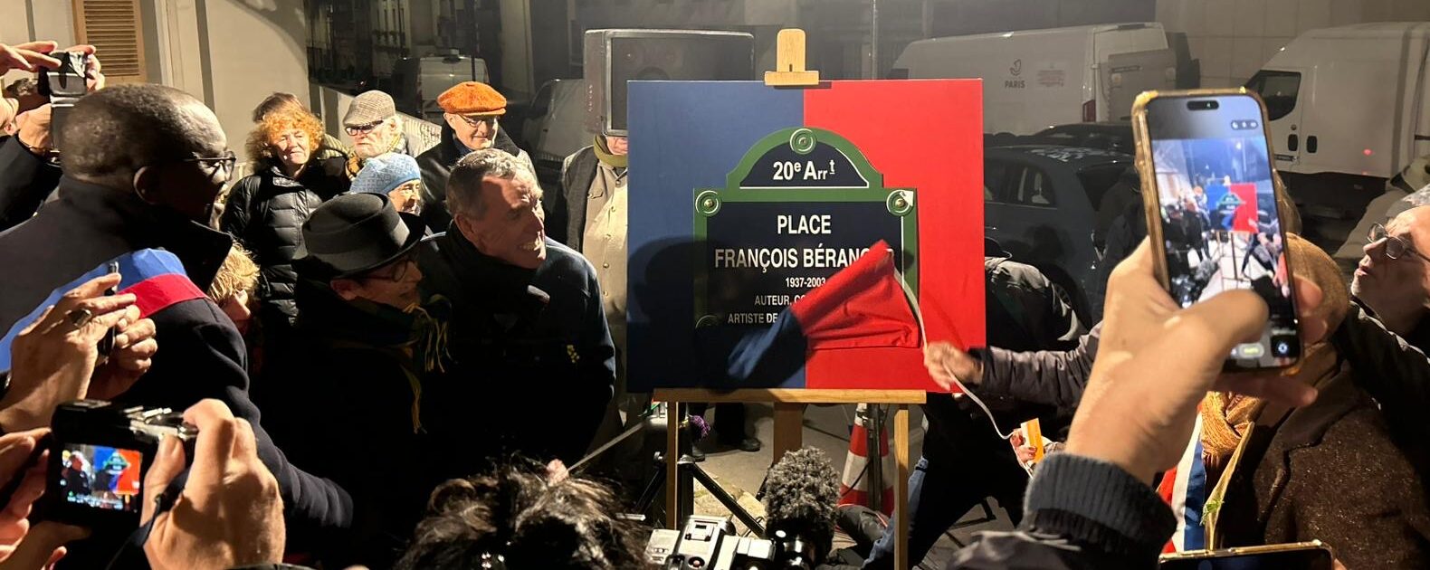 Inauguration d&rsquo;une place au nom de François Béranger : « Un havre de pensée libre dans le 20e arrondissement »