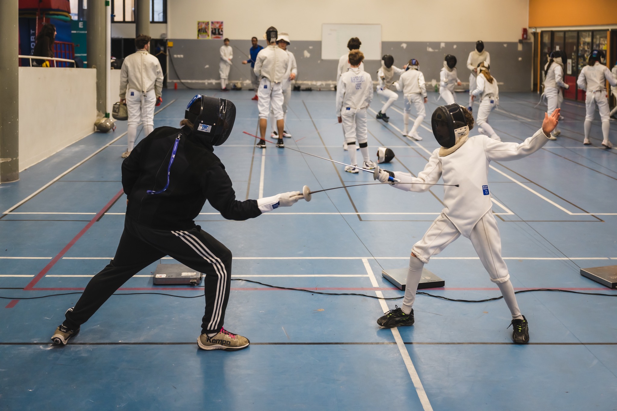 Gambetta : le Cercle d&rsquo;escrime franco-cubain, seul club d&rsquo;Ile-de-France à offrir une pratique handisport
