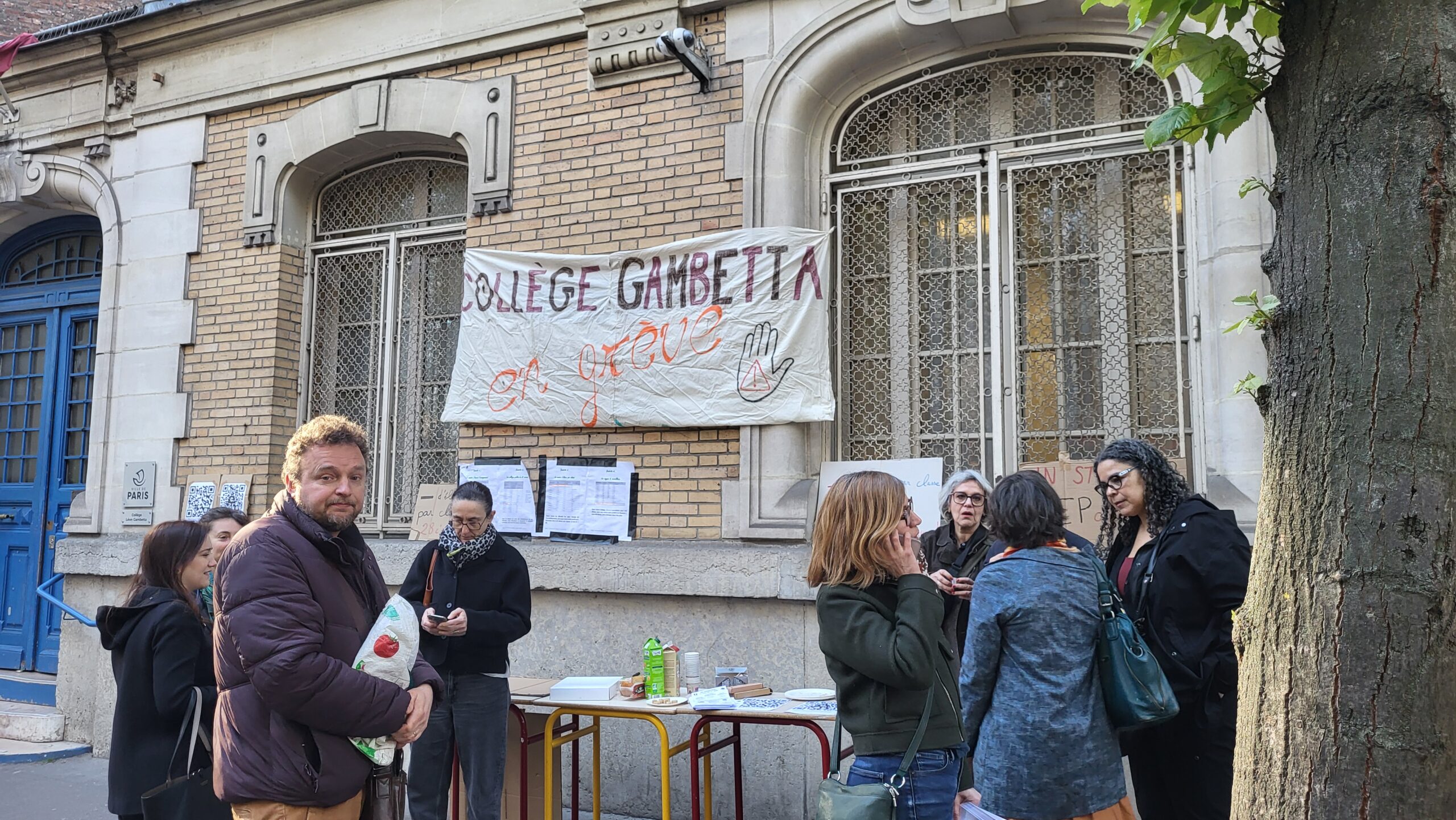 Grève au collège Gambetta pour dénoncer une détérioration des conditions d&rsquo;enseignement