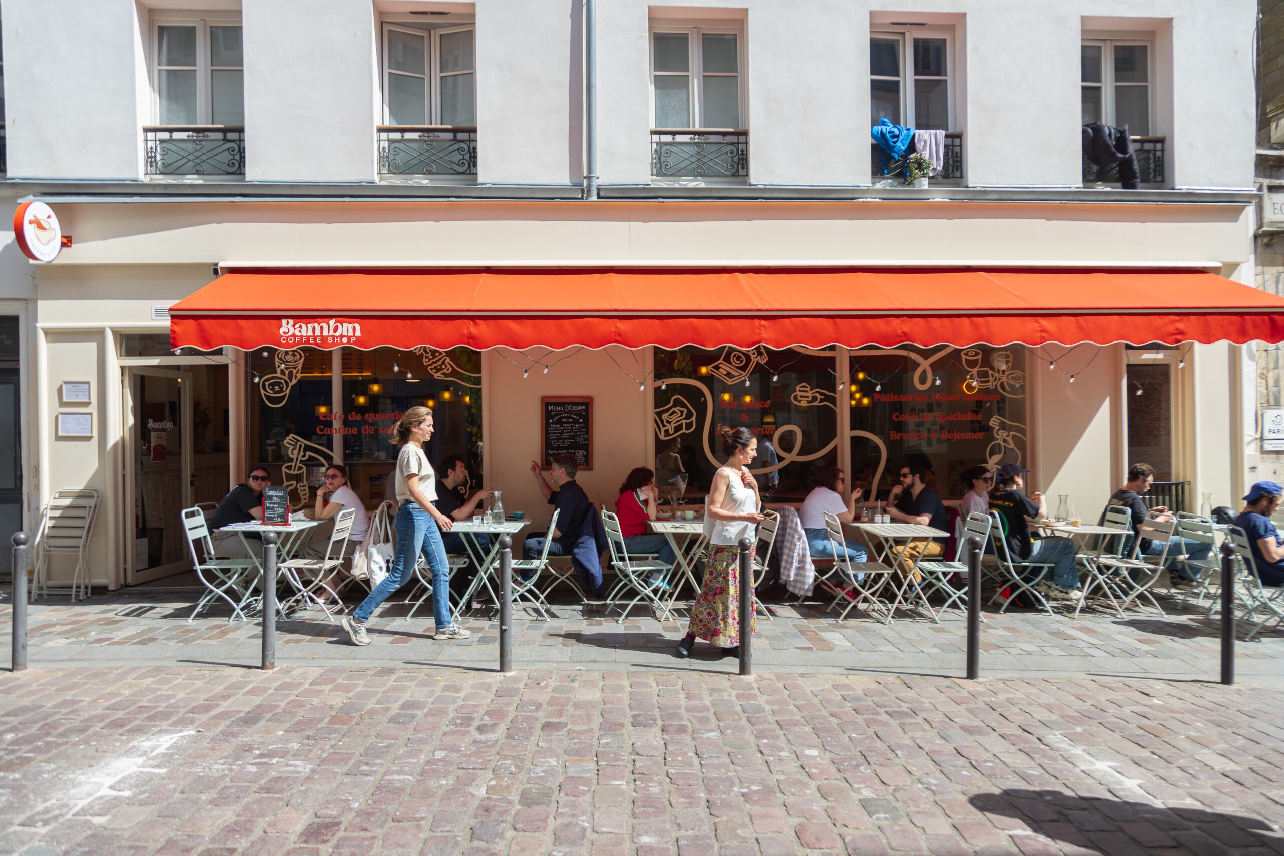 Belleville : Café Bambin, pour un (très) bon déjeuner en terrasse à moins de 15€