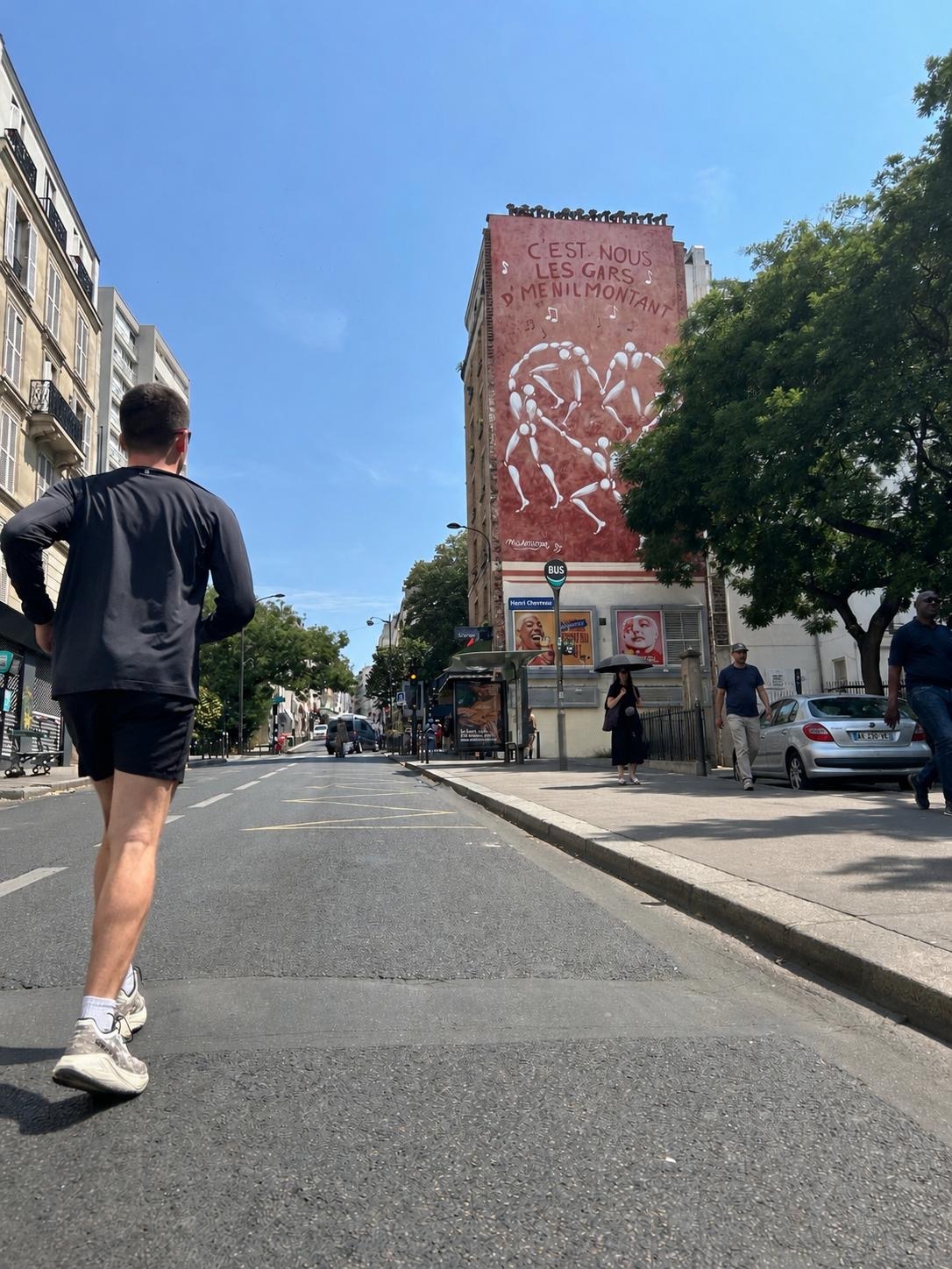 Un footing dans le 20e arrondissement de Paris à travers Belleville, Ménilmontant… et les Pyrénées