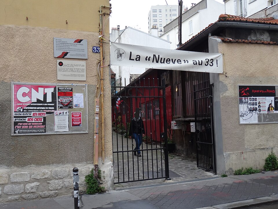 La petite histoire du « 33 rue des Vignoles », siège de la CNT (actuellement en restauration)